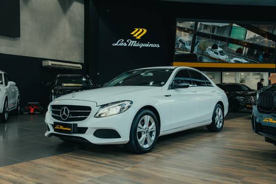 MERCEDES-BENZ C 180 1.6 CGI AVANTGARDE 16V TURBO GASOLINA 4P AUTOMÁTICO MERCEDES-BENZ C 180 1.6 CGI AVANTGARDE 16V TURBO GASOLINA 4P AUTOMÁTICO